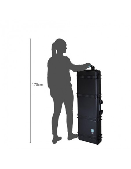 HPRC 5400W long suitcase with wheels