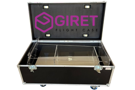 Flight case para atril en horizontal