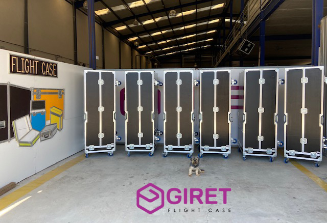 GIRET Flight Cases and transport cases