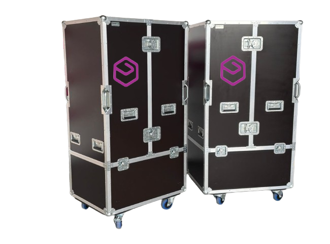 Flight case para focos de iluminación de escenarios