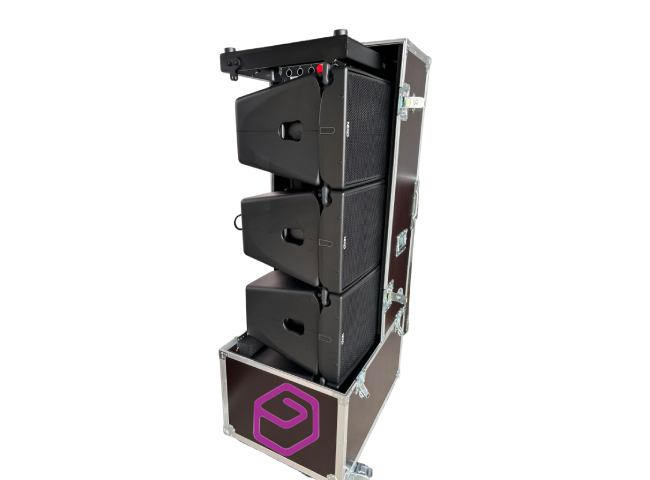 baules para transporte de focos de escenario