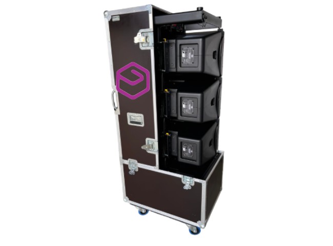 Flight cases para guardar focos de escenarios de conciertos